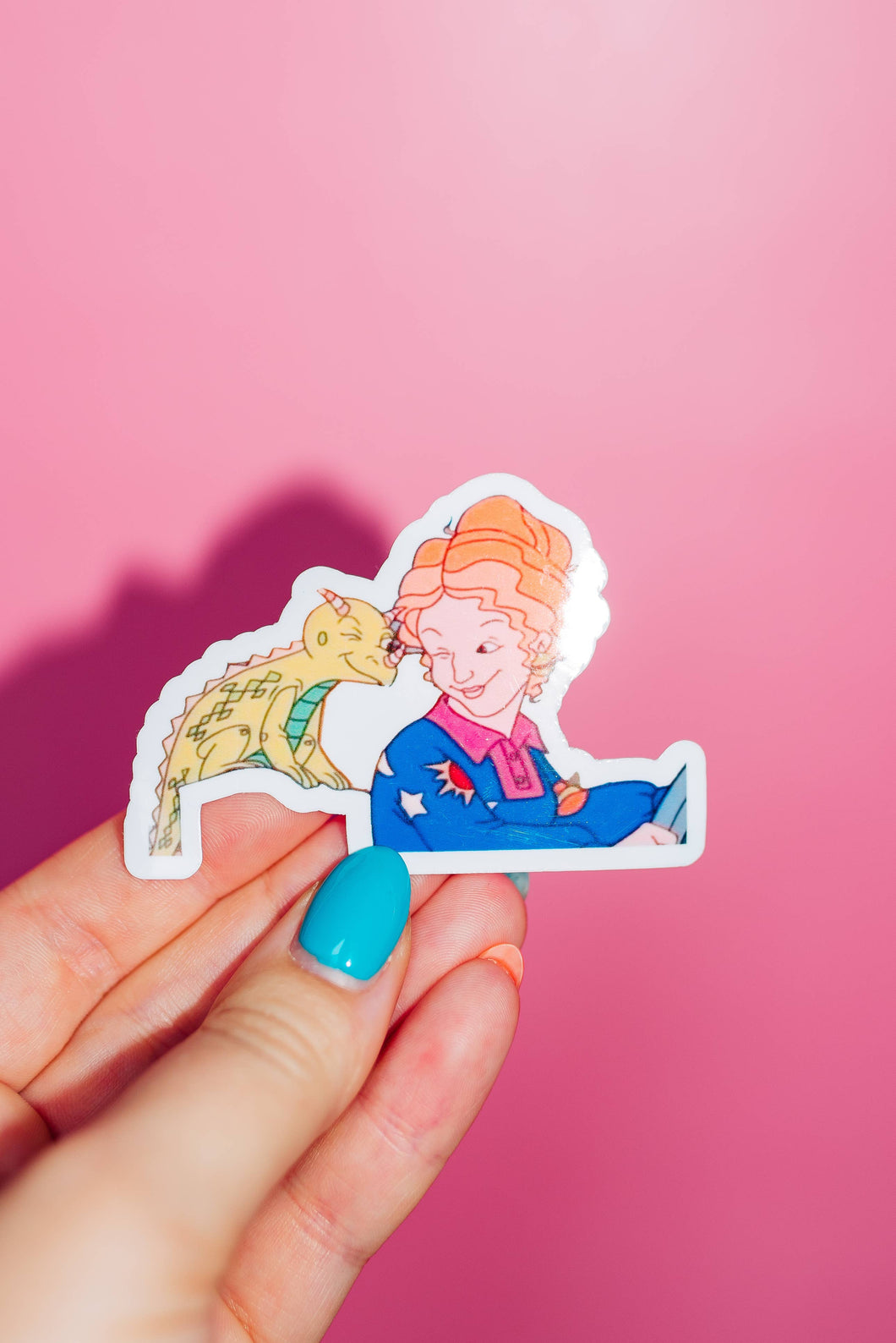 The Magic School Bus Sticker, Ms.Frizzle, 90s TV Show
