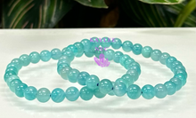 Load image into Gallery viewer, 6mm Natural Amazonite 7.5” Crystal Stretch Bracelet
