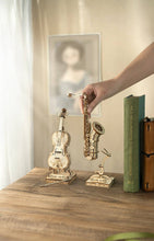 Load image into Gallery viewer, 3D Laser Cut Wooden Puzzle: Saxophone
