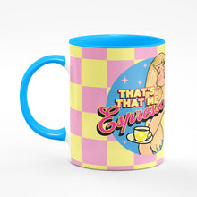 Load image into Gallery viewer, That&#39;s That Me Espresso Sabrina Carpenter Blue Mug

