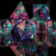 Load image into Gallery viewer, Dispel Magic Sharp-Edged Resin Dice Set
