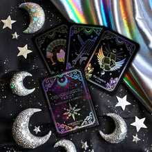 Load image into Gallery viewer, SILVER Crystalstruck Tarot© Card Deck (Limited Edition)
