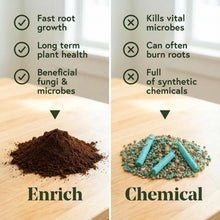 Load image into Gallery viewer, Enrich Organic Plant Food and Soil Amendment 14 oz
