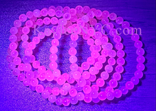 Load image into Gallery viewer, 6mm Natural Mangano Calcite 7.5” Stretch Bracelet
