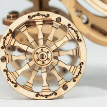 Load image into Gallery viewer, 3D Laser Cut Wooden Puzzle: Pumpkin Carriage

