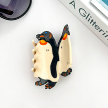 Load image into Gallery viewer, Acetate Marine Life Hair Clip, Squid &amp; Jellyfish Claw Clip: Orca
