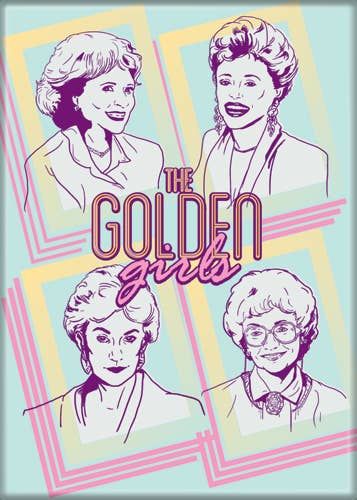 Golden Girls  Cast Magnet 2.5