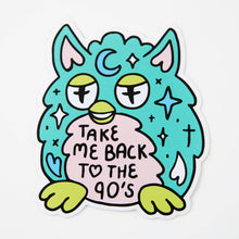 Load image into Gallery viewer, Evil Nostalgic Furby Vinyl Sticker
