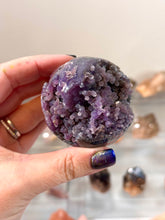 Load image into Gallery viewer, Grape Agate Sphere
