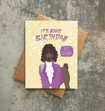 Load image into Gallery viewer, Prince Poodle Birthday Card
