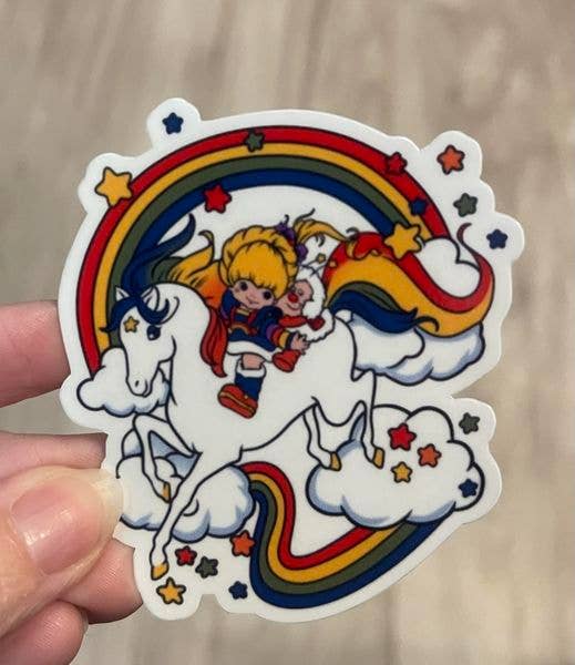 Rainbow Brite Cut Vinyl Sticker: Loose/unpackaged