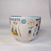 Load image into Gallery viewer, Harry Potter Hogwarts Destination Ramen Bowl with Chopsticks

