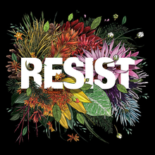 Load image into Gallery viewer, RESIST TeeShirt | Resist TShirts | No Kings Protest Apparel | Resist Facism: Black Heather / L
