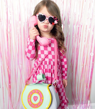 Load image into Gallery viewer, Ring Ring Phone Convertible Handbag: Mermaizing Blue

