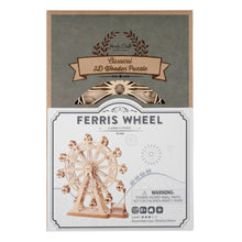 Load image into Gallery viewer, 3D Laser Cut Wooden Puzzle: Ferris Wheel

