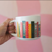 Load image into Gallery viewer, Classic Books Large Ceramic Mug
