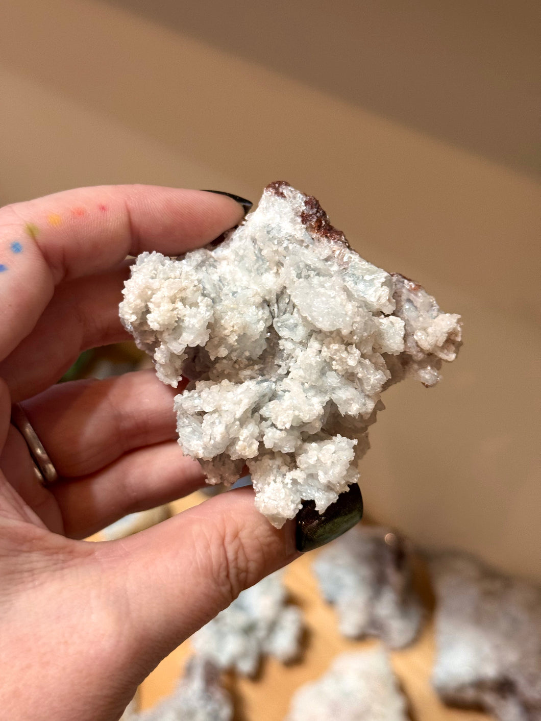 Celestite in Aragonite