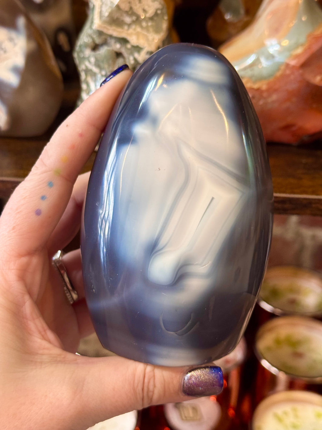 Orca Agate Freeform