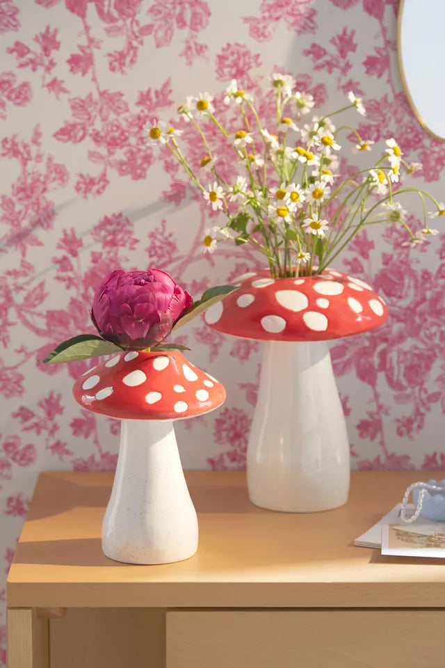 Amanita Mushroom Vase (Small or Large)