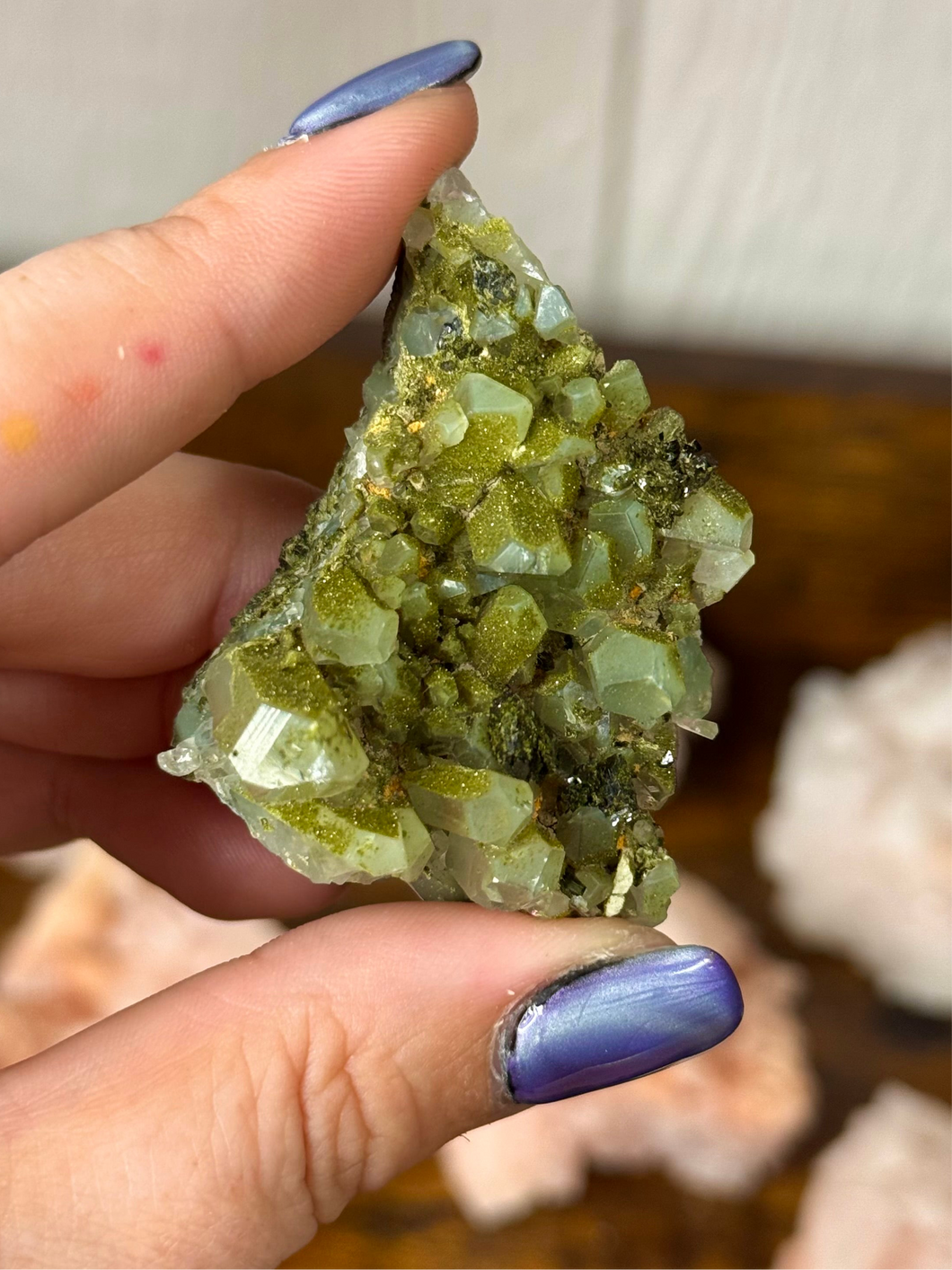 Epidote and Quartz