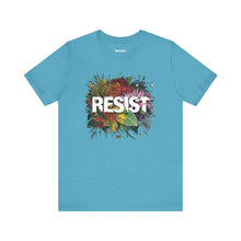 Load image into Gallery viewer, RESIST TeeShirt | Resist TShirts | No Kings Protest Apparel | Resist Facism: Black Heather / XL
