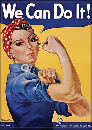 WE CAN DO IT Magnet 2.5