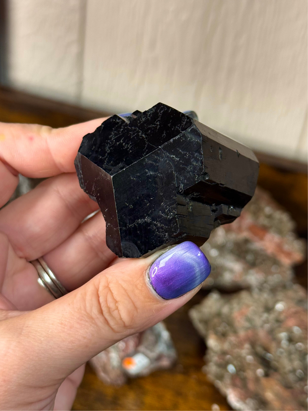 RARE Namibia Black Tourmaline