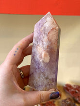 Load image into Gallery viewer, Pink Amethyst Flower Agate Tower
