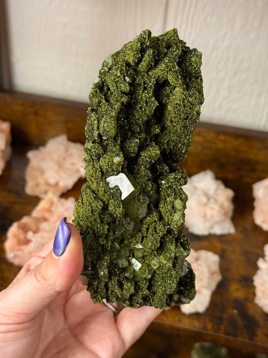 Epidote and Quartz