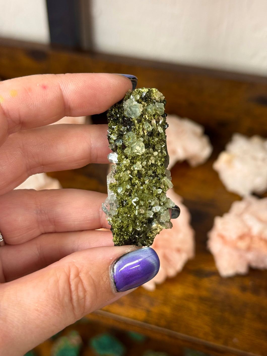 Epidote and Quartz