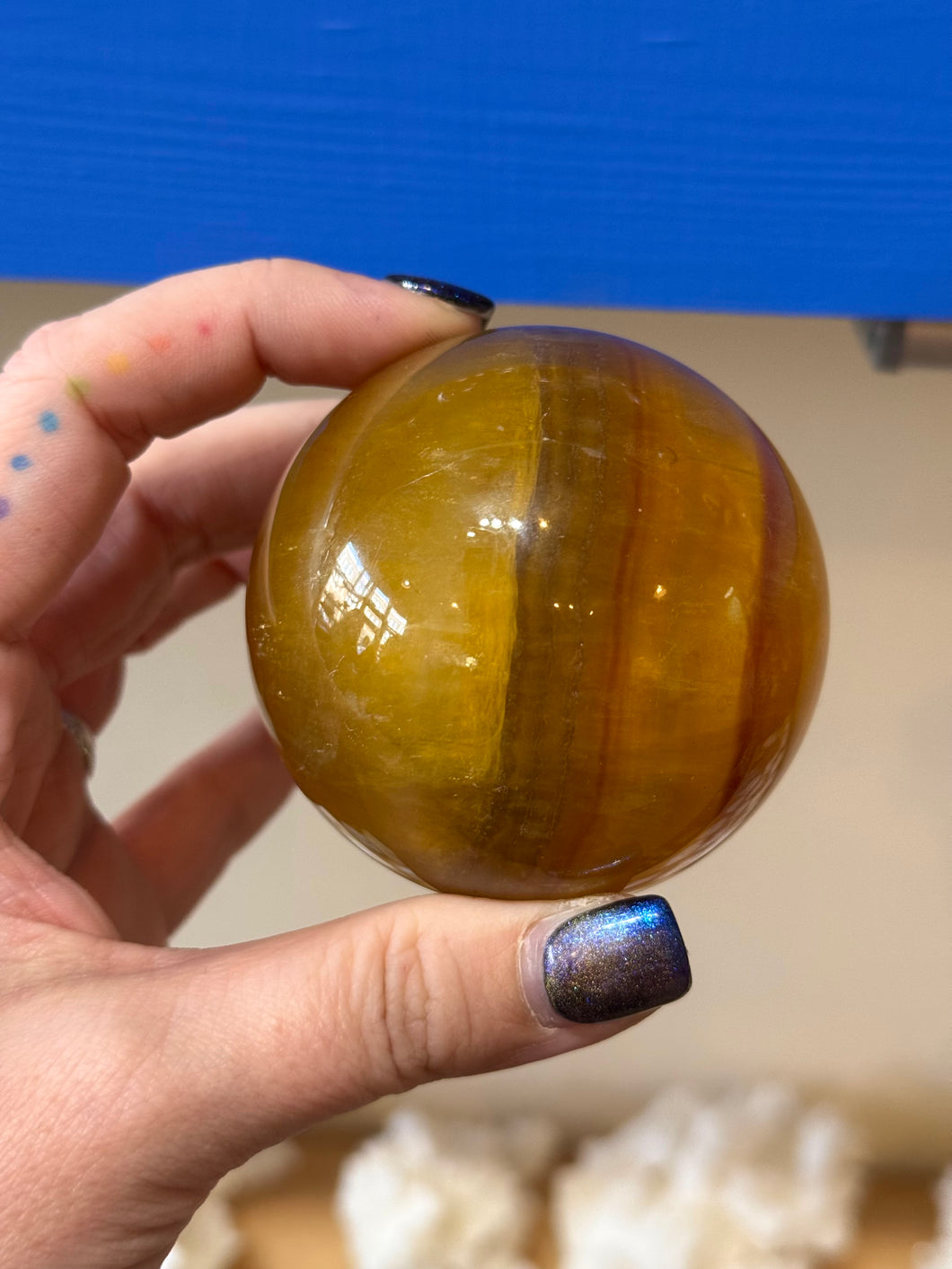 Fluorite Sphere