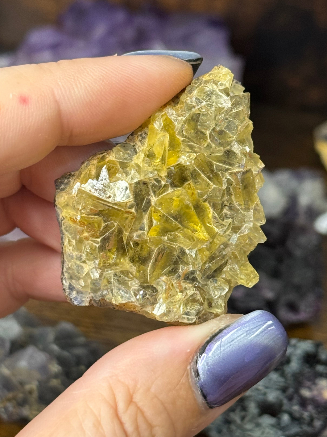Yellow Fluorite
