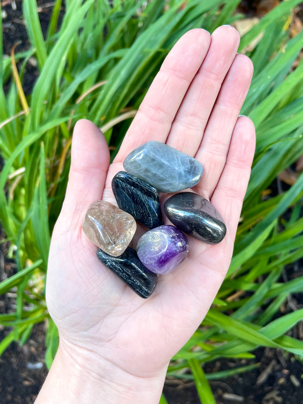 Protection Tumbled Stones Set