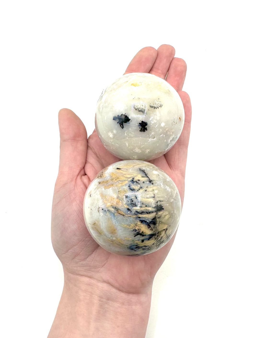 Dendritic Agate Sphere