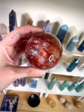 Load image into Gallery viewer, Fire Quartz Sphere
