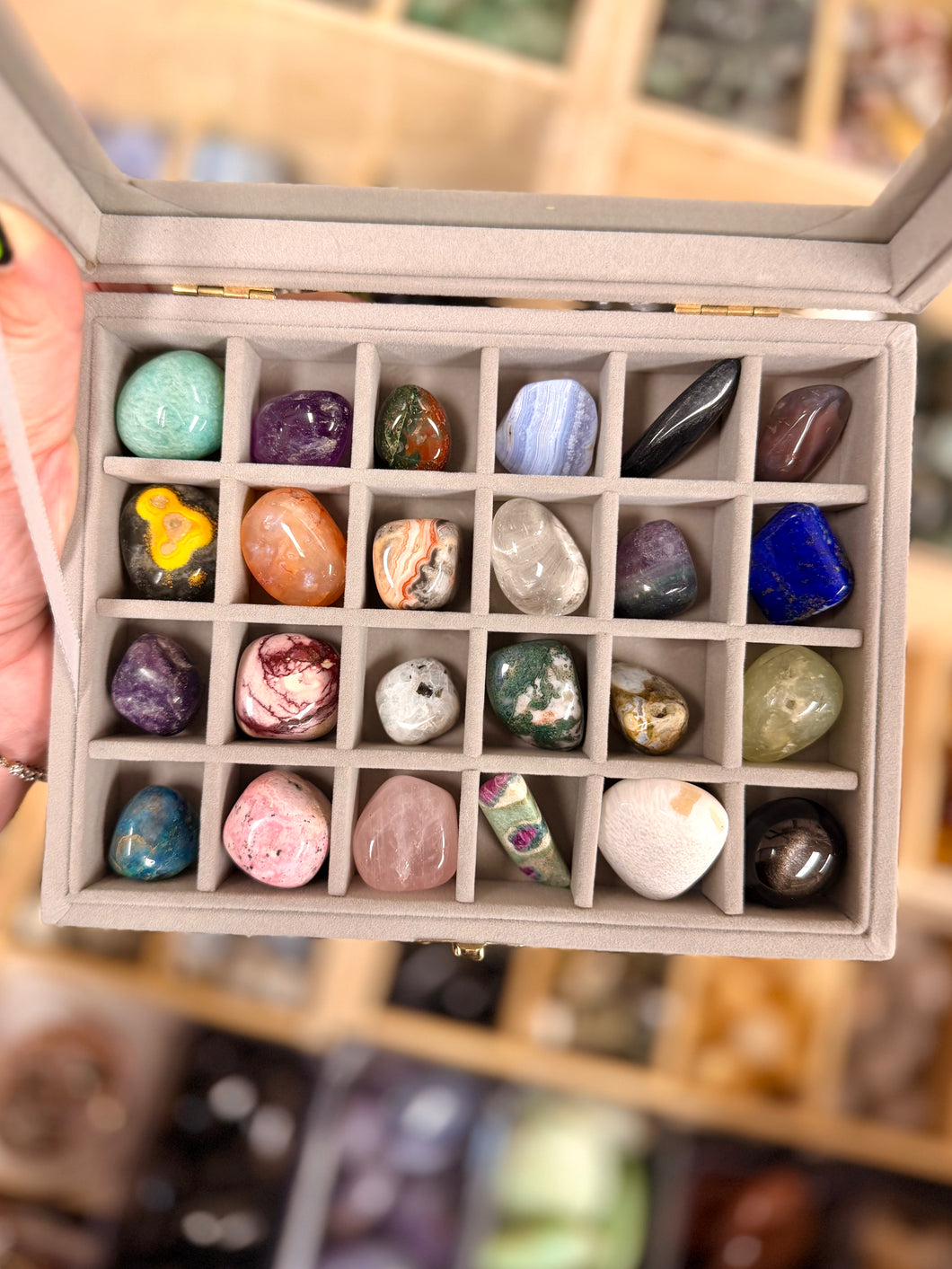 Display Box Crystal Set