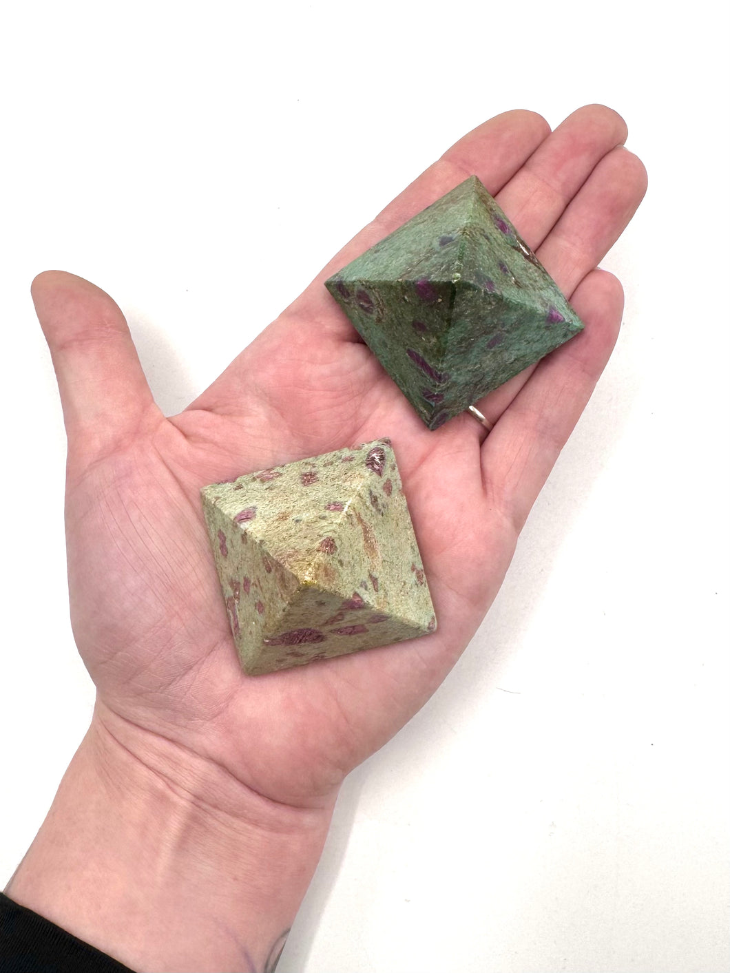 Fuchsite Pyramid