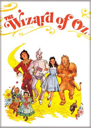 Wizard Of Oz Yellow Brick Road  Magnets 2.5