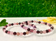 Load image into Gallery viewer, Natural Heart Chakra 6mm 7.5” Crystal Stretc
