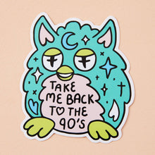Load image into Gallery viewer, Evil Nostalgic Furby Vinyl Sticker
