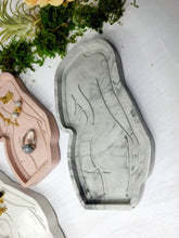Load image into Gallery viewer, Boob Butt Lady Concrete Catch All Tray, Jewelry Trinket Dish: Pink
