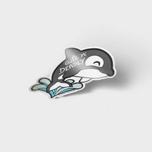 Load image into Gallery viewer, &quot;Cute n Deadly&quot; Orca Killer Whale Vinyl Sticker
