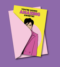 Load image into Gallery viewer, You&#39;re Doing Amazing Sweetie Kris Jenner Greeting Card
