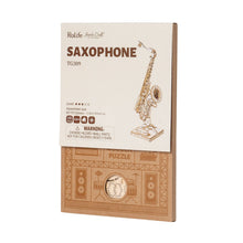 Load image into Gallery viewer, 3D Laser Cut Wooden Puzzle: Saxophone
