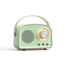 Load image into Gallery viewer, Retro Bluetooth Speaker: Green
