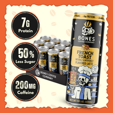 Load image into Gallery viewer, French Toast Cold Brew Latte | 12-Pack | Iced Canned Coffee
