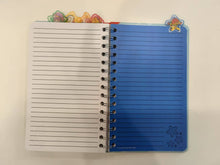 Load image into Gallery viewer, Rainbow BriteRB Starlite Twink Star Spiral 5 Tabbed Notebook
