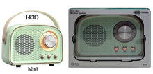 Load image into Gallery viewer, Retro Bluetooth Speaker: Mint

