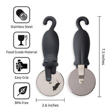 Load image into Gallery viewer, Kitty Cut Pizza Cutter Wheel
