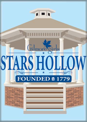Gilmore Girls Stars Hollow Magnet 2.5